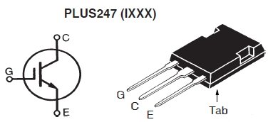 IXGX82N120A3, IGBT-транзистор, 1200 В, 82А